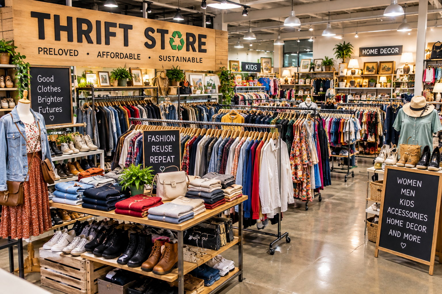 Sustainable Home Decorating Ideas From a Thrift Store for Household Items