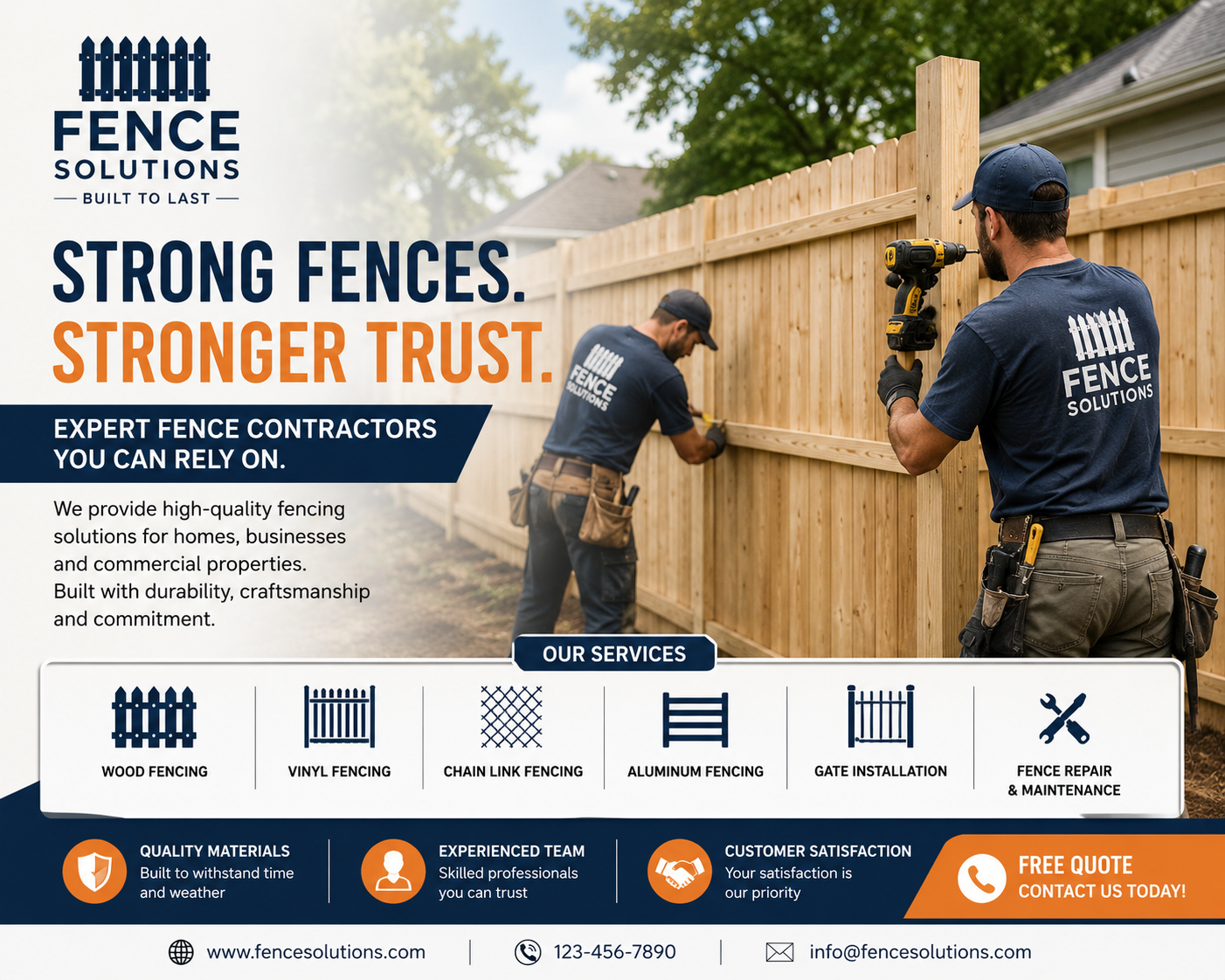 Companies That Install Fences Near Me: Planning a Fence That Enhances Curb Appeal